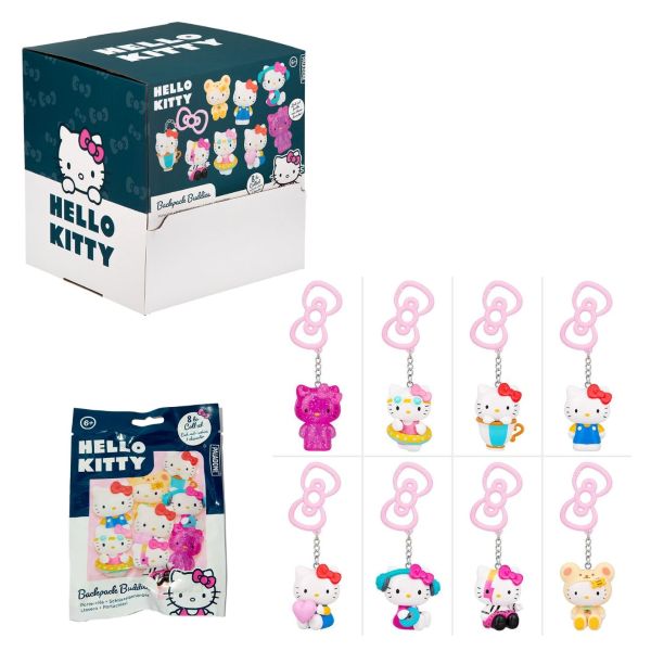 PALADONE – HELLO KITTY Backpack Buddies 8cm In busta (In display box da 24pz) 8ass…x24…x96